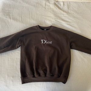Custom “Dior” Crewneck Sweatshirt